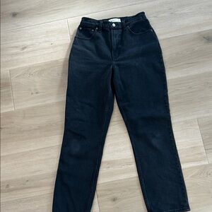 Abercrombie & Fitch relaxed high rise Black Women's Jeans 27 / 4R